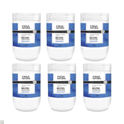 D'agua Natural Creme de Massagem Neutro - Kit Profissional com 6 Frascos