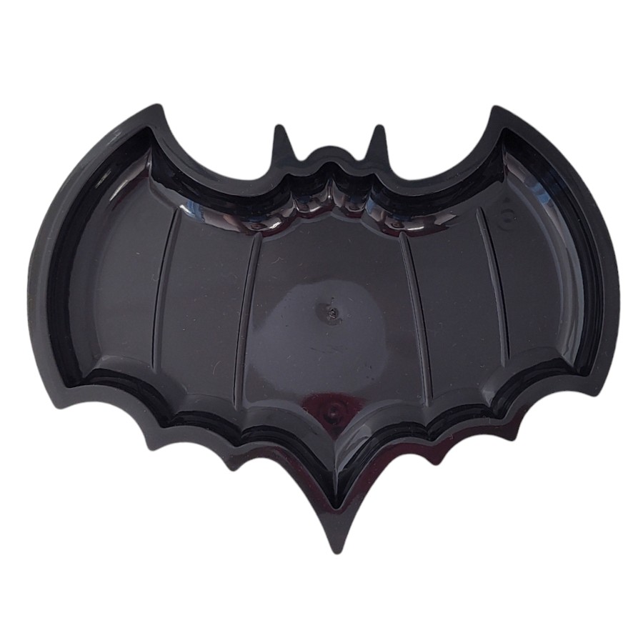 Bandeja Decorativa de Halloween - Morcego Preto - 21x16cm - 1 unidade - Rizzo em Oferta na Shopee