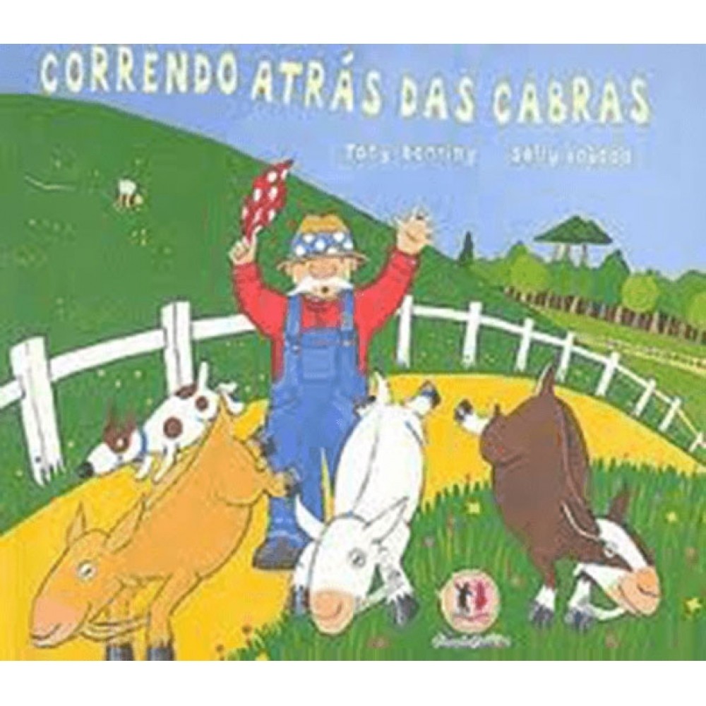 Livro Literatura infantil Correndo atrás das cabras