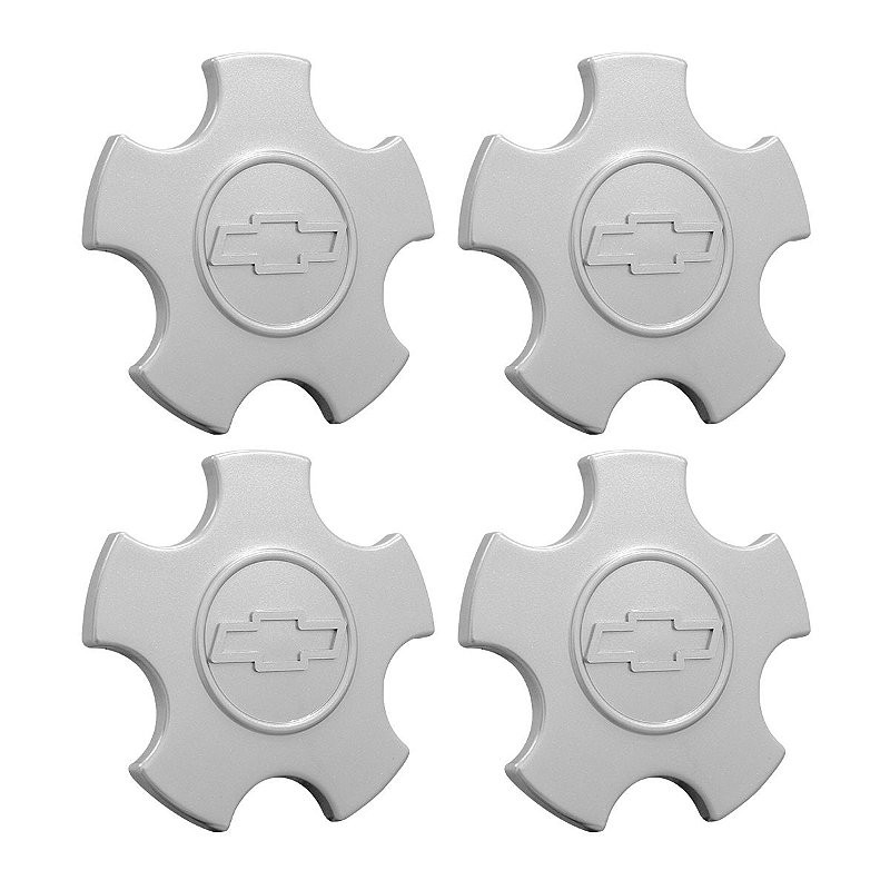 Kit Calotinha Meio Centro Roda Chevrolet Zafira 5 Pontas