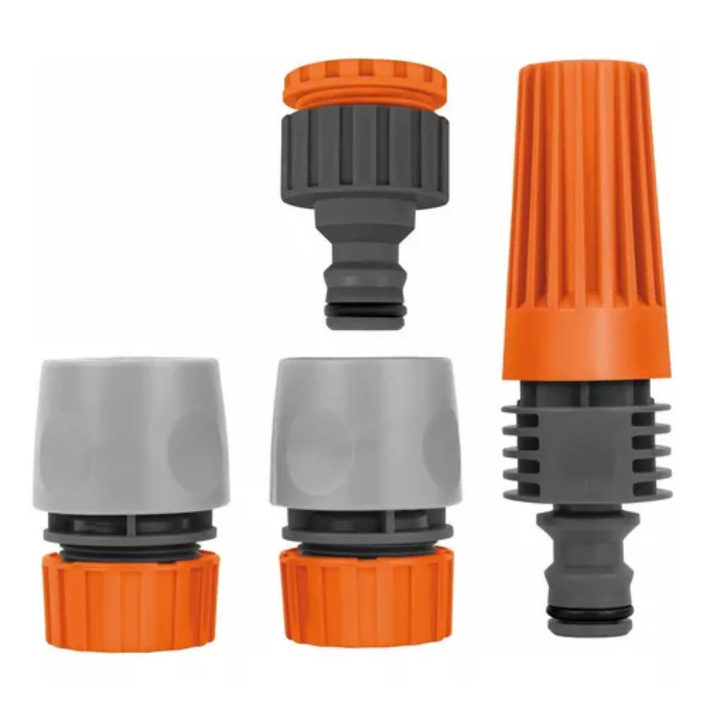 Conjunto Esguicho Jato Regulável Tramontina Engate Rápido 4 Peças em Oferta na Shopee