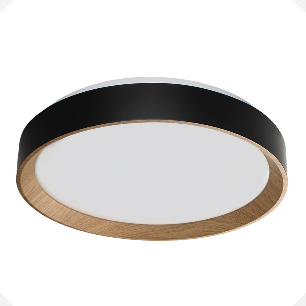 Plafon LED Arbos Blumenau 24W Bivolt Temperatura Ajustável Preto