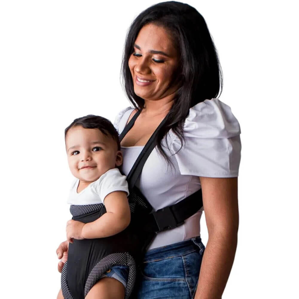 Canguru Bublim Baby Liso Detalhe Estampado