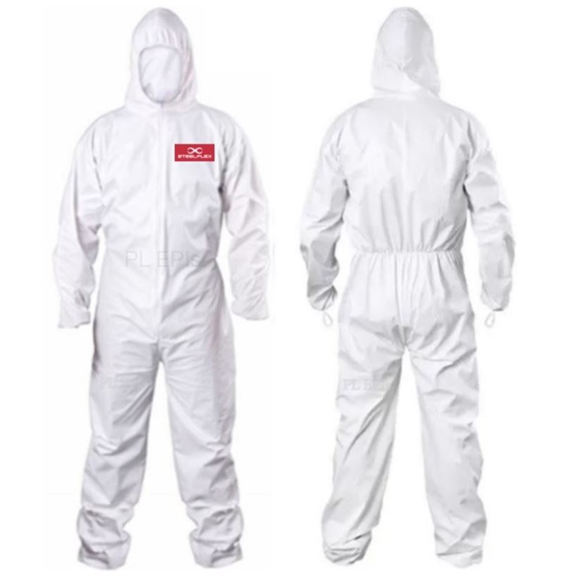 Macacão de Segurança Branco Tipo 6 SteelFlex CA39707 em Oferta na Shopee