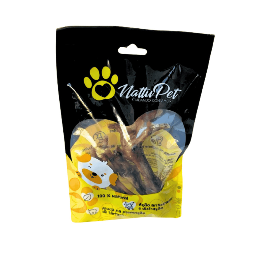 Pé de Galinha Natural Defumado (4 un.) - NATTU PET