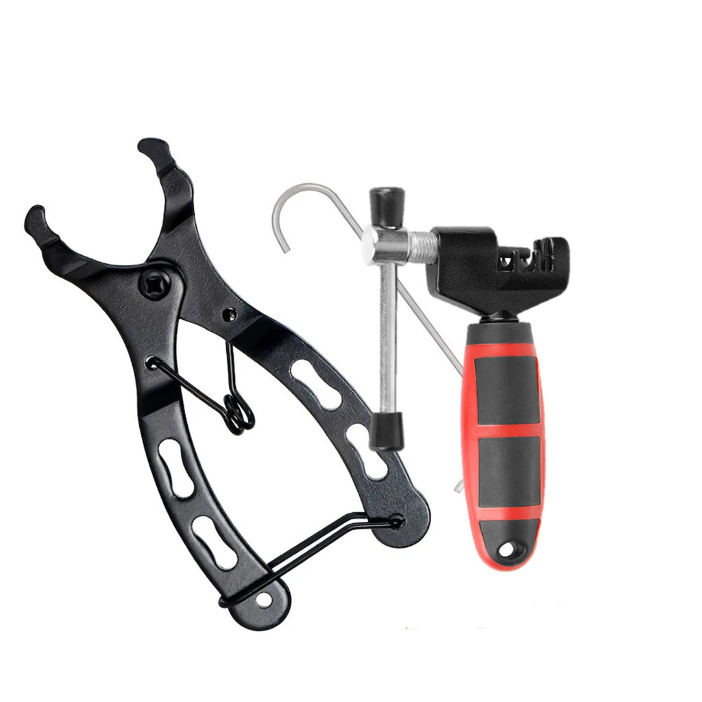 Extrator De Corrente Bike + Alicate Power Link Bicicleta Mtb