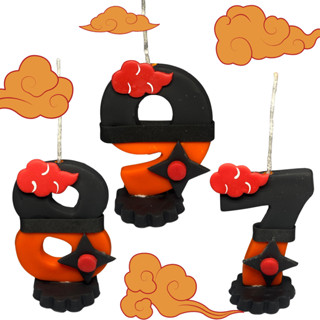 Vela Naruto Anime em Biscuit para Aniversário Topo de Bolo | Envio Imediato em Oferta na Shopee