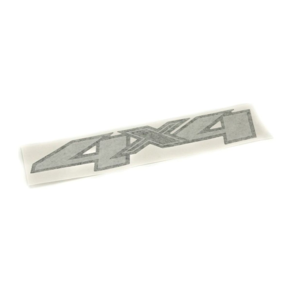 Adesivo Prata 4X4 S10 Original Gm 25798301