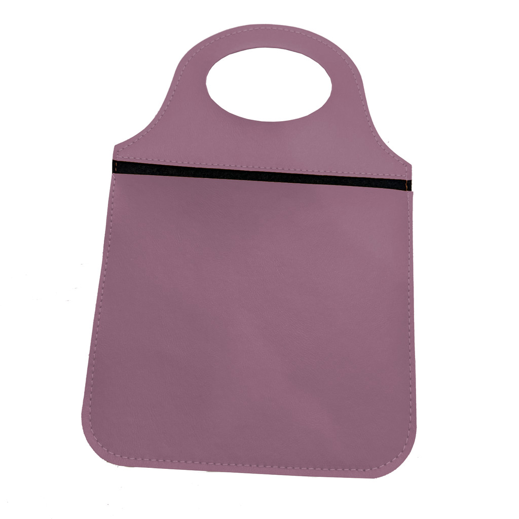 Lixeira Porta Lixo para Carro Elegante Rosa Claro