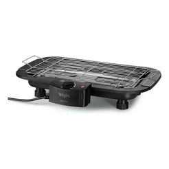 Churrasqueira Elétrica Grill De Mesa Elgin Potente 1800w 127v Cor Preta