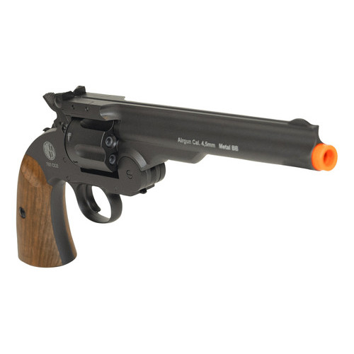 Combo Revólver Airgun Cowboy Co2 4.5mm Schofield - Rossi — imagem 2 de 2