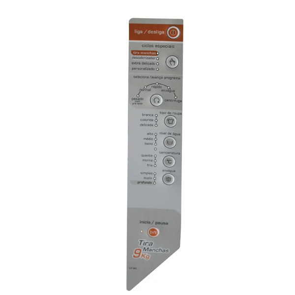 Adesivo Painel Decorativo Brastemp BWT09 - Tira Manchas