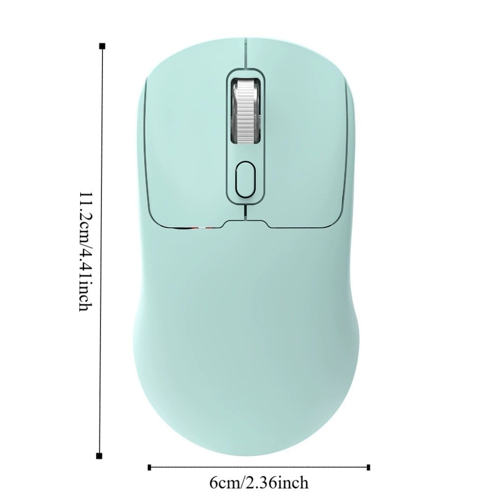 Mouse Sem Fio Para Laptop TYLER , Silencioso 2.4G Com Receptor USB , Ergonômico Portátil Recarregável