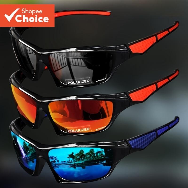Óculos De Sol Polarizados Esportivos Retrô Com Lentes Fotocromáticas : Antirreflexo UV400 Para Atividades Ao Ar Livre , 