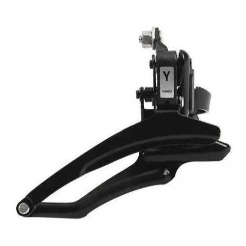 Câmbio Dianteiro Yamada 3v Puxa Baixo Preto Para Bicicleta em Oferta na Shopee