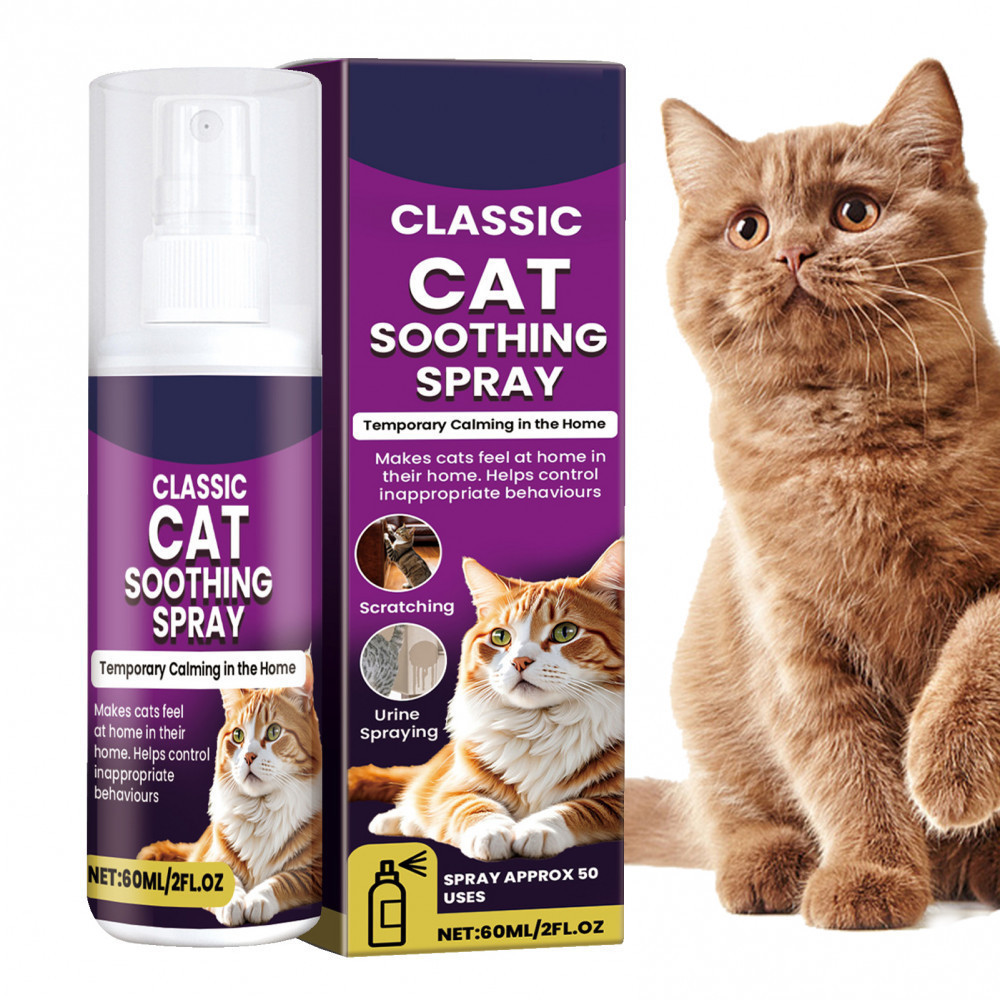 YL Cat Calming Spray-Alivia Rapidamente O Estresse Reduz Xixi De Móveis Que Arranham Ajuda A Aliviar Ansiedade Da Marcaç