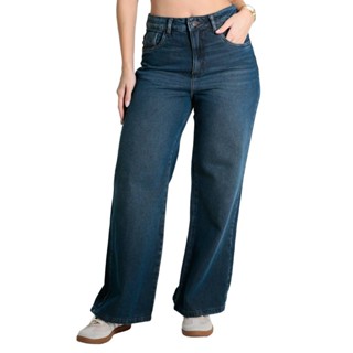 Calça Jeans Sawary Wide Leg Petit - 280361