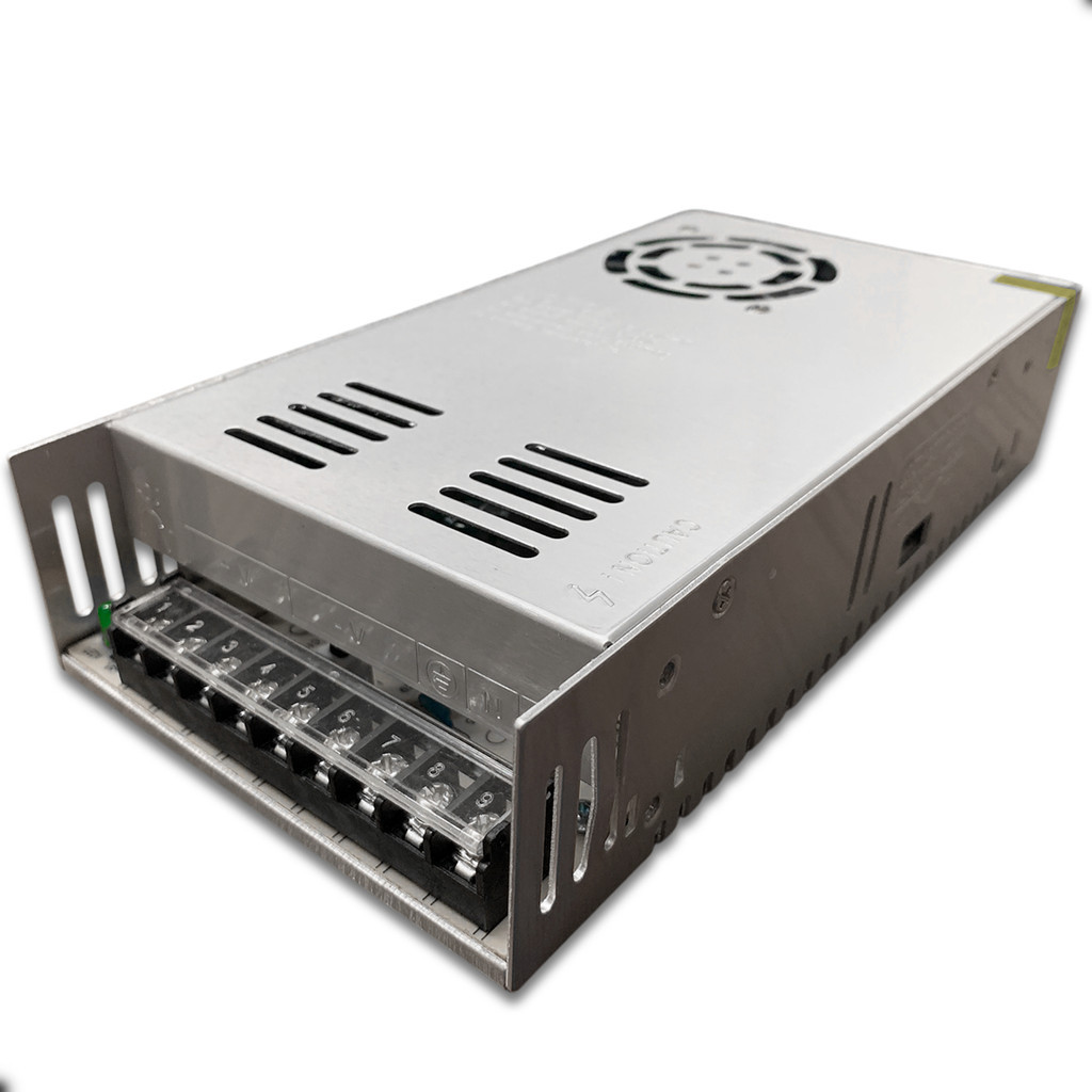 Fonte Chaveada Briwax 50A 12V Alimentação Bivolt Estável para Som e Iluminação