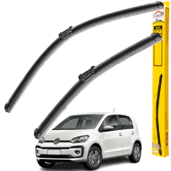 Par Palhetas Limpador Parabrisa Vw Up 2014 á 2021 Dyna