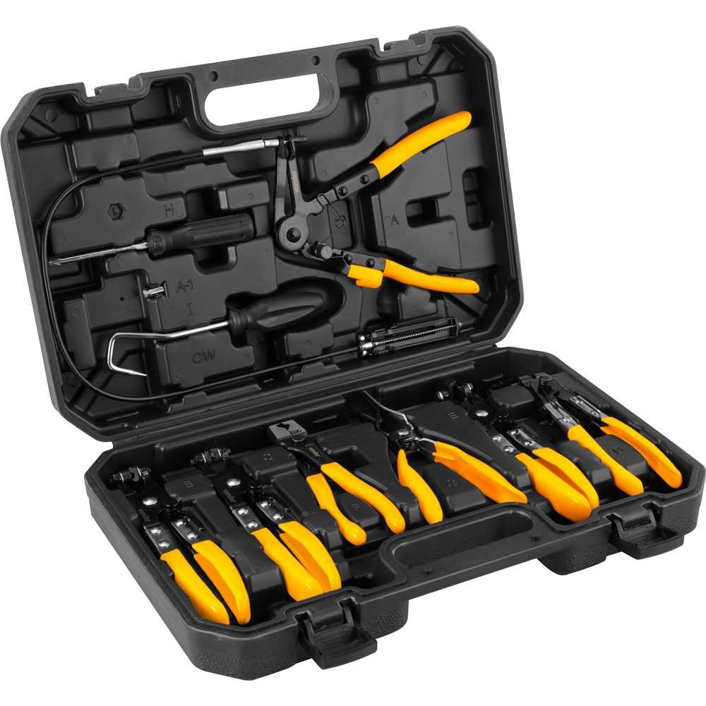 Alicates Para Abraçadeiras Jogo Com 9 Peças Vonder