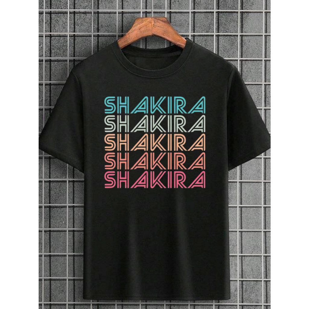 Camiseta Shakira Premium Waka Waka Música Artista Pop Moda Streetwear 100% Algodão Piqué Envio Rápido em Oferta na Shopee