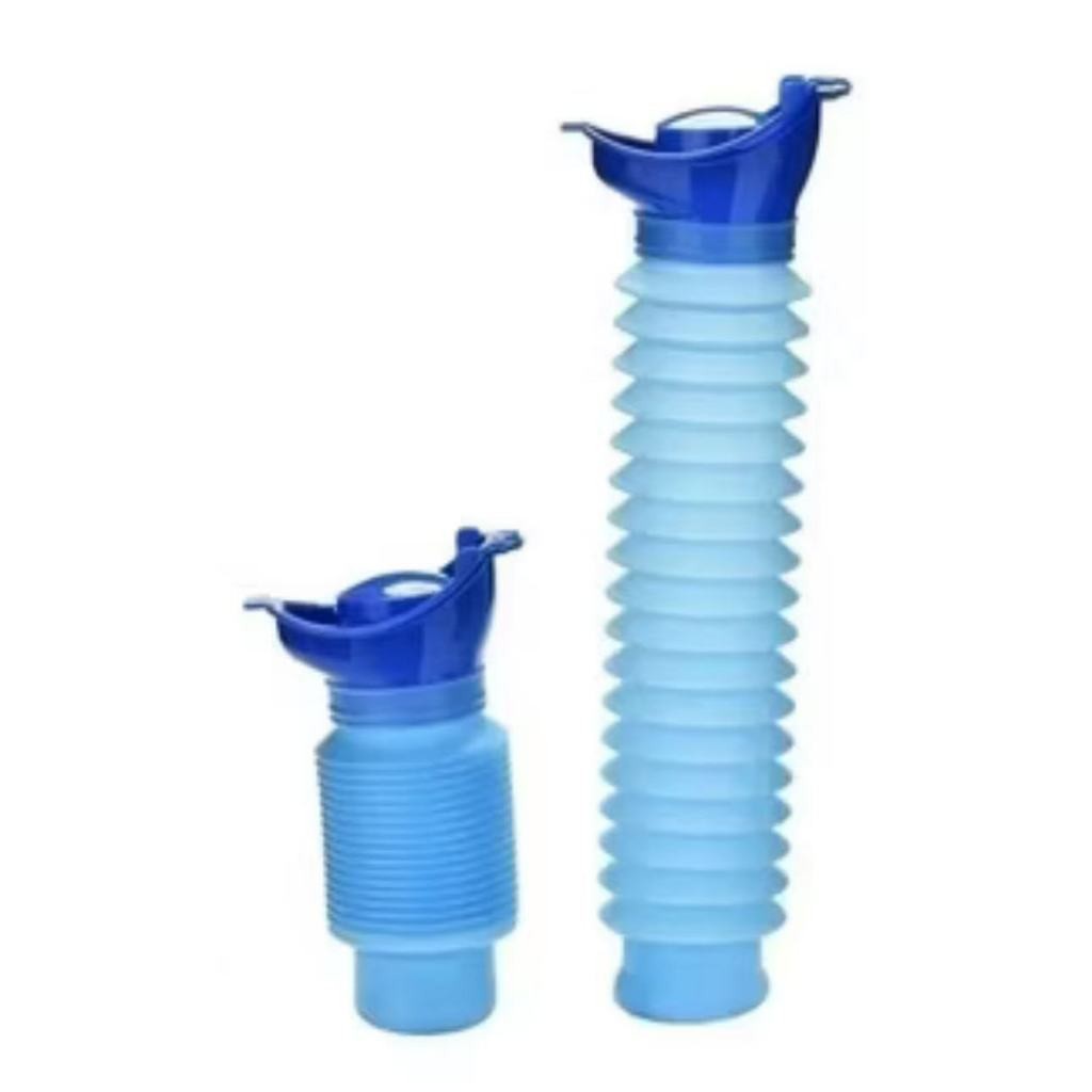 Urinol Portátil 750ml Unissex Dobrável Mictório Garrafa Para Homen/Mulhere/Crianças em Viagens Camping e Emergências