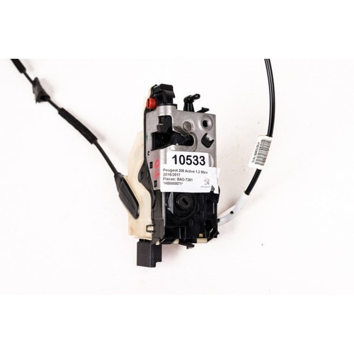 Fechadura Porta Tras. Dir. Peugeot 208 1.2 2017 981020968000