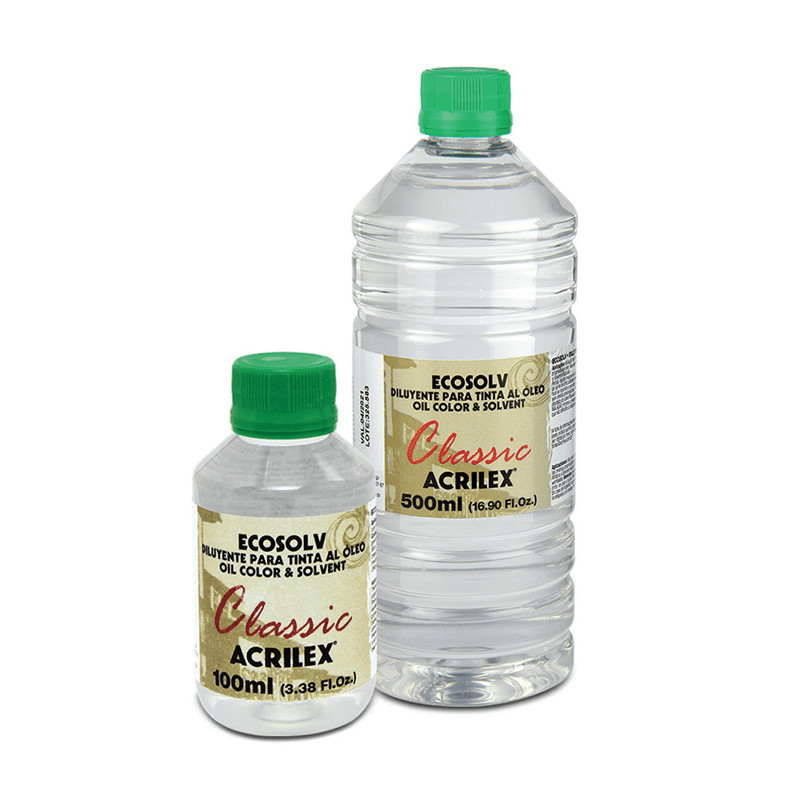 Ecosolv Diluente para Tinta Óleo - Acrilex (100 e 500 ml)
