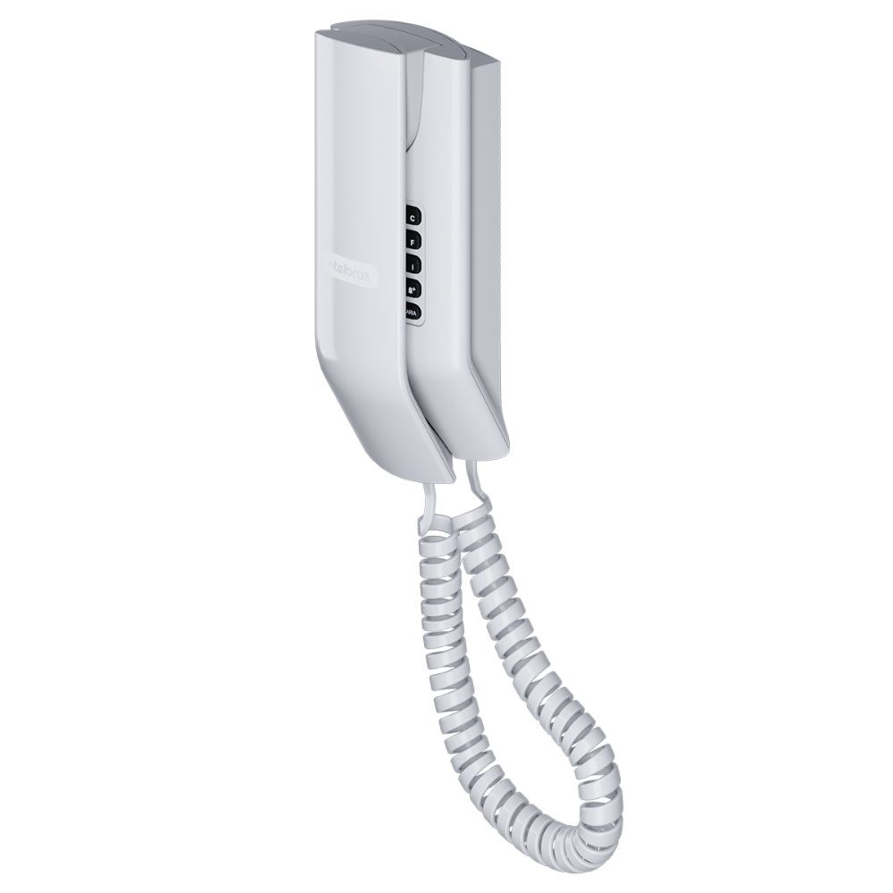 Interfone Branco Intelbras para condomínio apartamento - TDMI300
