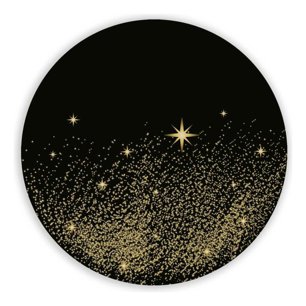 Painel Redondo com Capa Mini Estampa Glitter Brilhante Cores Diversas para Festa Colorida