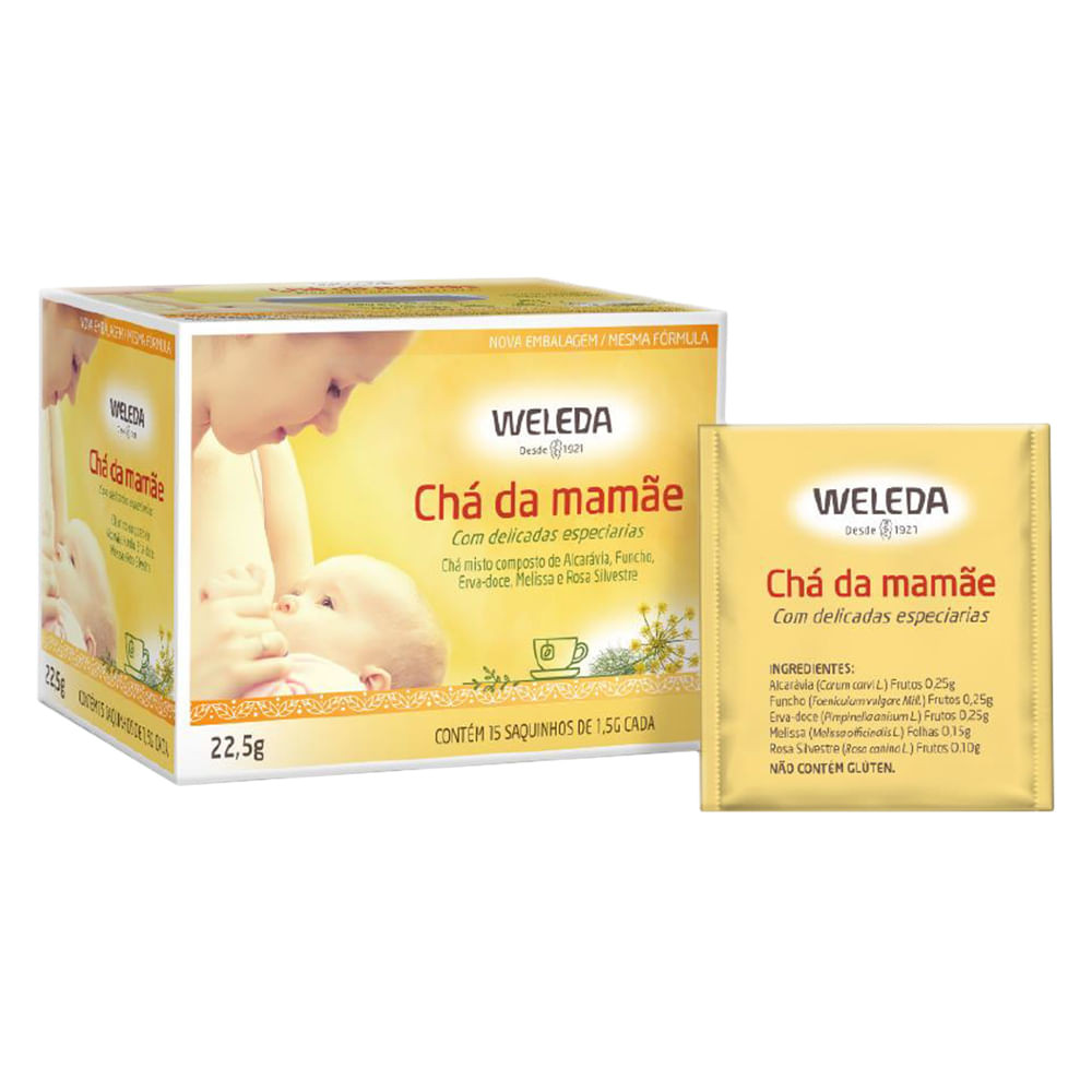 Chá Weleda Misto da Mamãe com 15 Saquinhos de 1,5g cada - Food & Beverages
