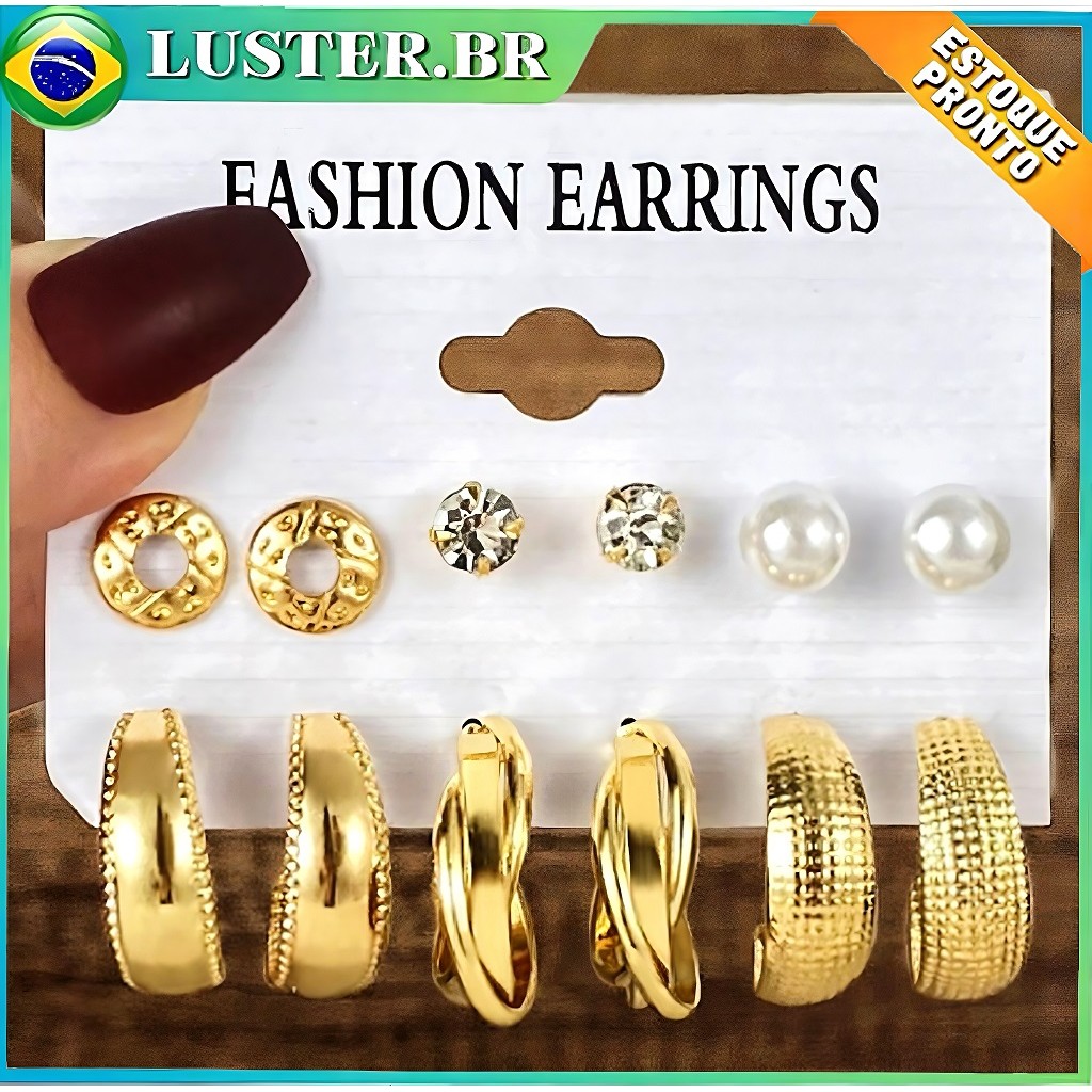 Argola com Design Clássico: Onde Comprar | BuscaProdutos