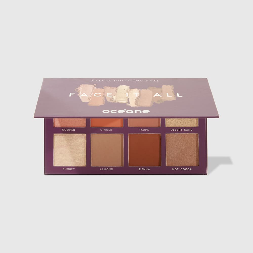 Paleta Multifuncional - Face It All Océane Purple 25,6g - Beauty