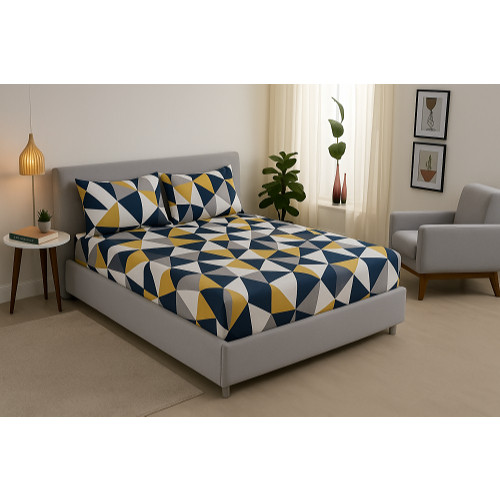 Jogo de Lençol Casal King 3 Peças C/ Elástico Estampado sortido em Oferta na Shopee