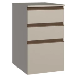 Balcão Cozinha 40 cm 3 Gavetas Suspenso Nice Madesa