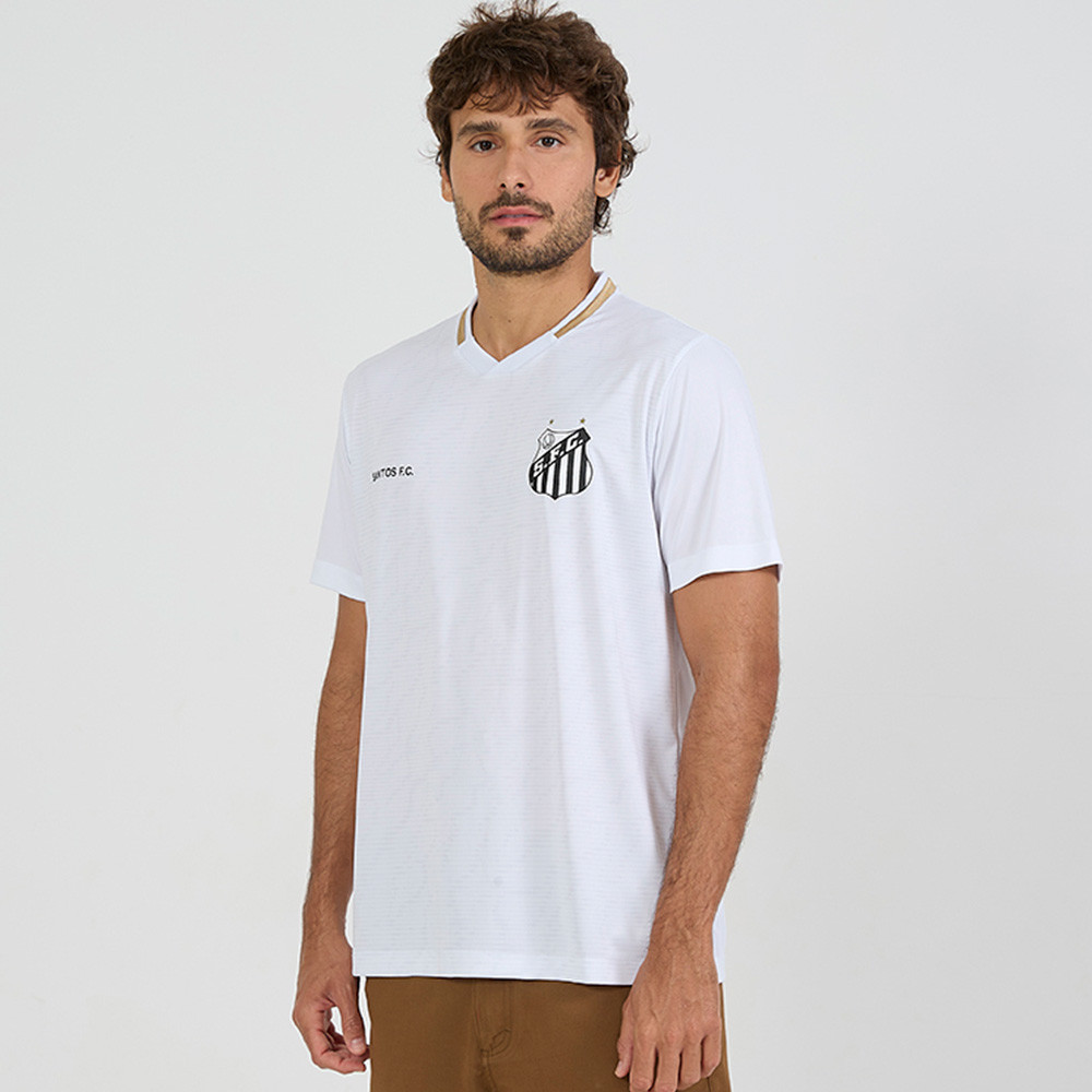 Camisa Santos Deslocar Masculina Oficial em Oferta na Shopee