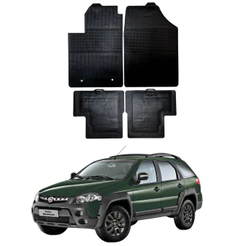 Tapete Fiat Palio Weekend 2015 a 2020 Stratus 100% Borracha Borcol