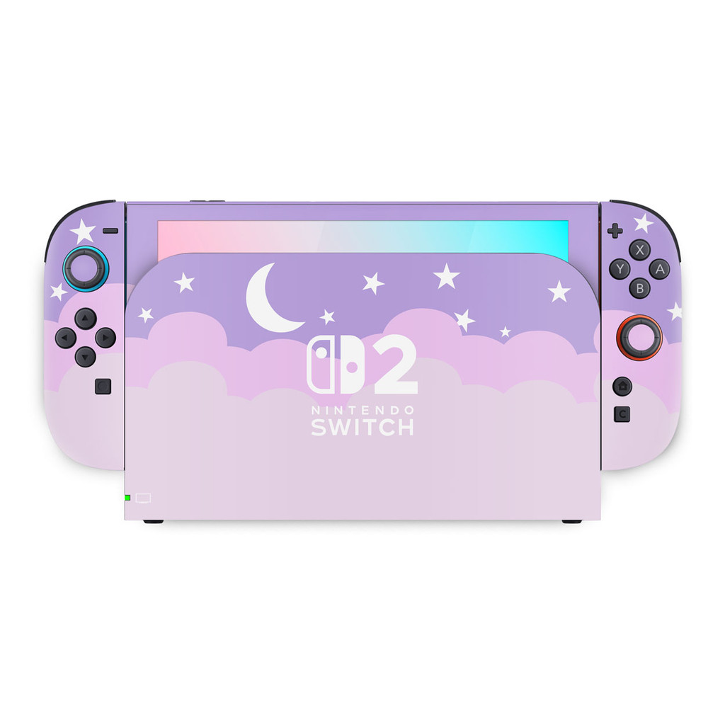 Skin Anti-Rage Nintendo Switch 2 Adesivo - Noite Estrelada
