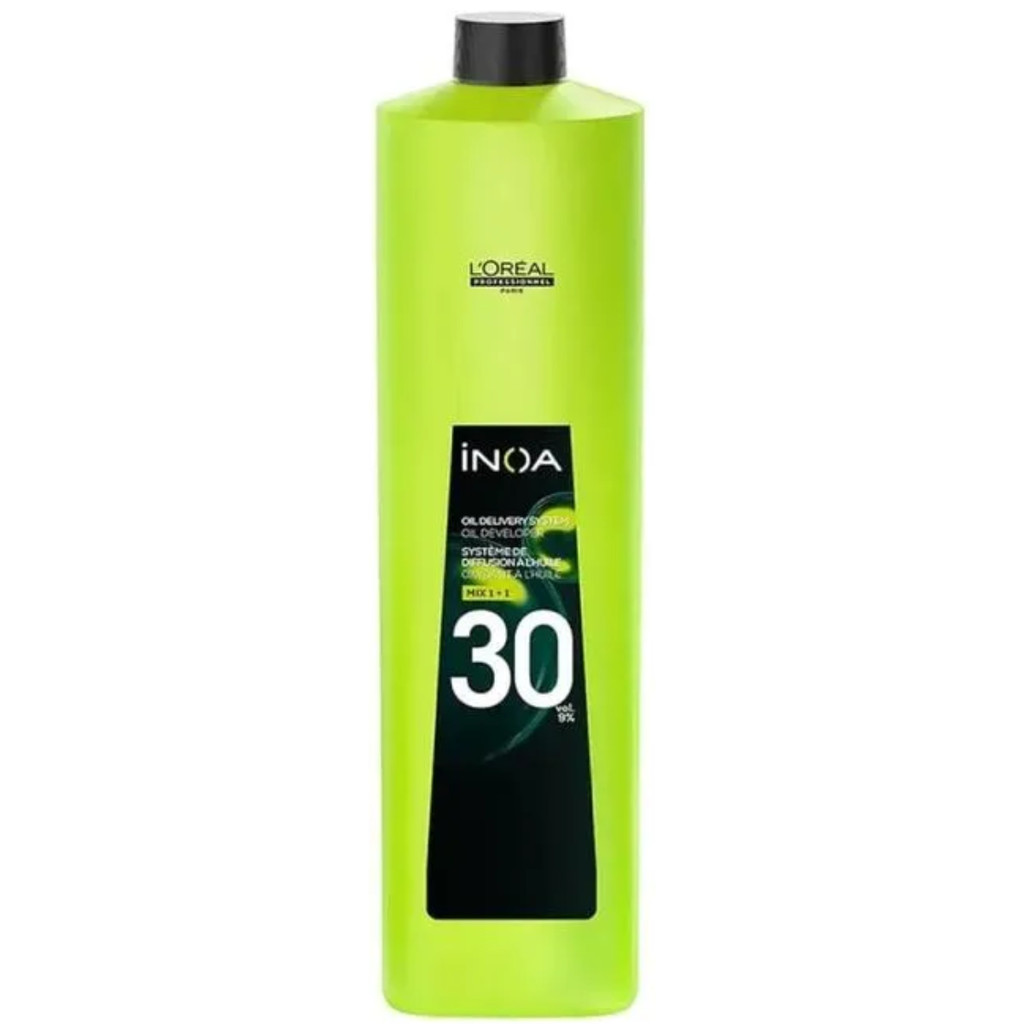 Oxidante Creme OX Inoa 30 Volumes 1 Litro L’Oréal Professionnel Clareamento e Cobertura Perfeita