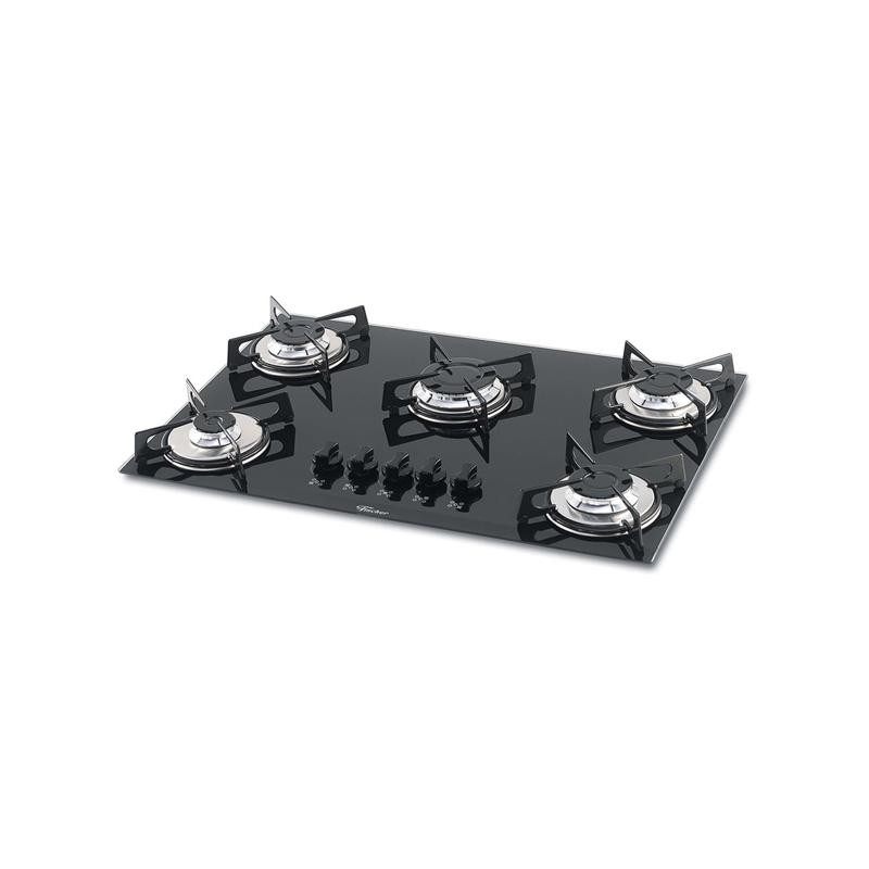 Fogão Cooktop Fischer 5 Bocas Bivolt