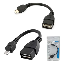 Kit 10 Cabos Adaptador Otg Micro-usb V8