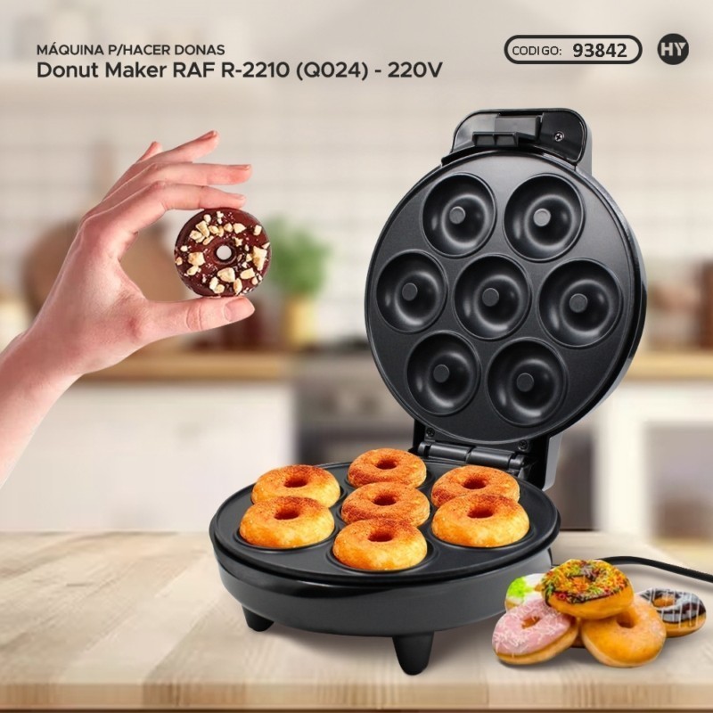 DONUT MAKER 1000W 1.5 cavid maquina de mini donut voltagem 220V