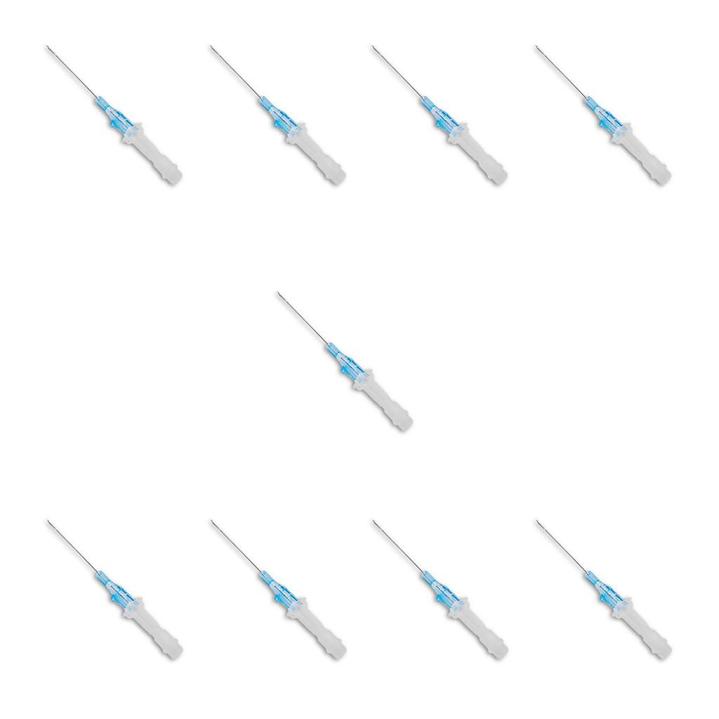 Cateter Intravenoso sem Dispositivo Periférico Polymed 22G com 10 unidades