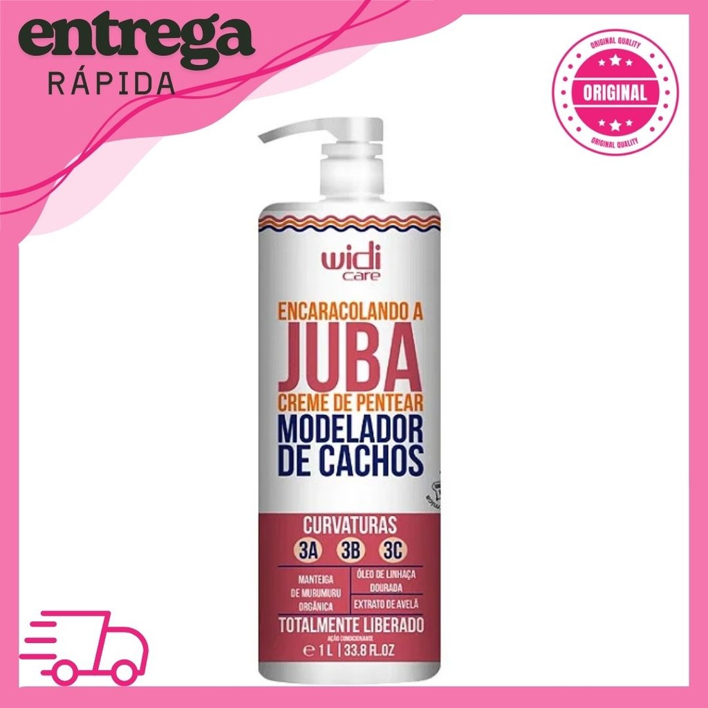 Creme De Pentear Widi Care Encaracolando A Juba 1L