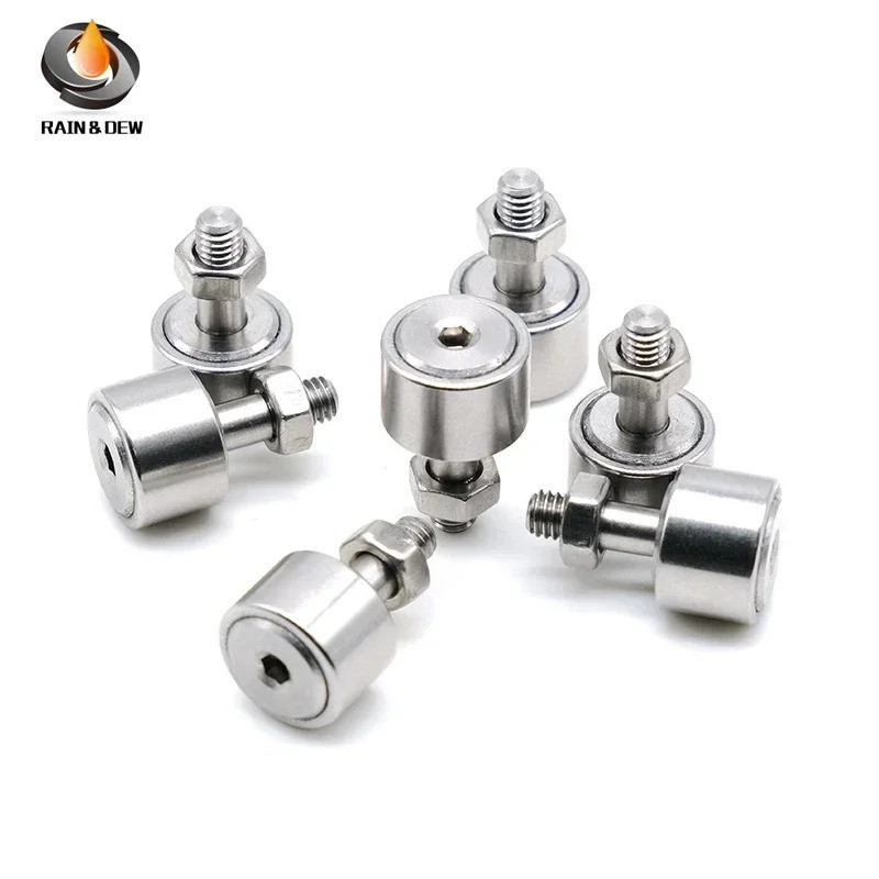 1 Peça CFS5V SUS304 Cam Seguidor Rolamento De Rolo De Agulha Com Parafuso KR10 Pista M5X10X18mm