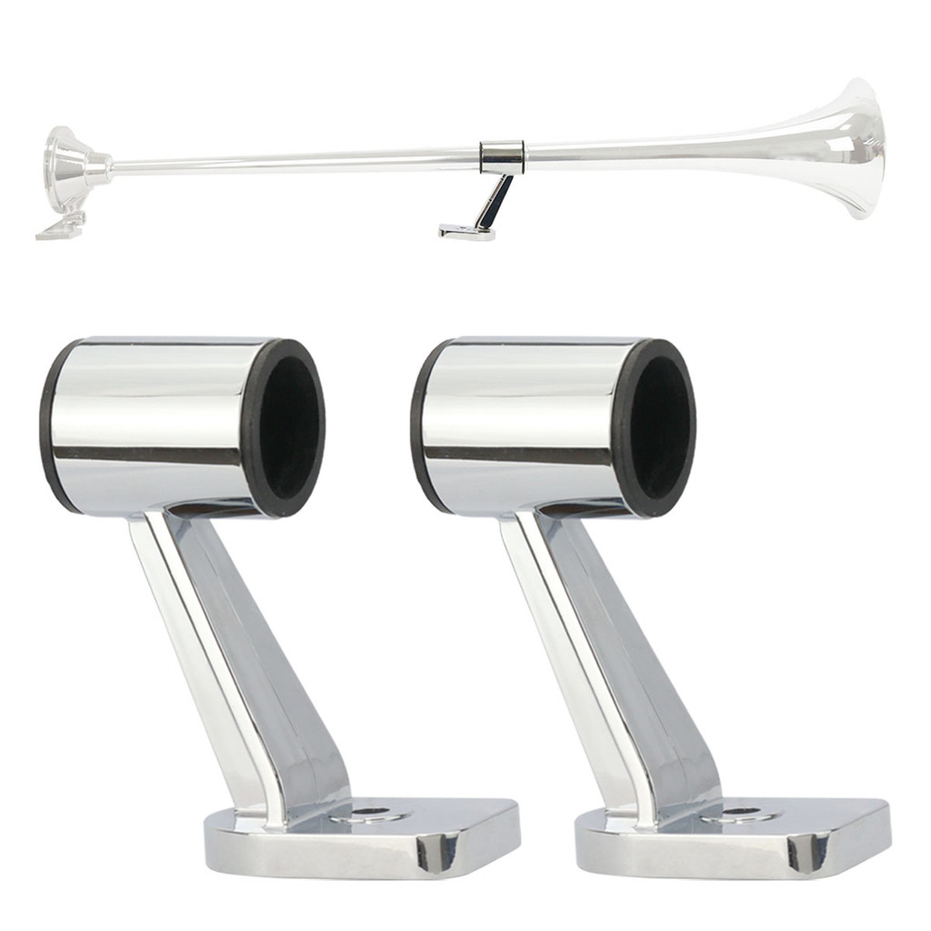 Par Suporte Corneta 100cm Buzina Maritima Base Buzina Reforçado Fixação De Teto Caminhão Bratus em Oferta na Shopee