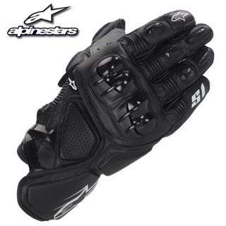 Alpinestars S1 Luvas De Corrida De Couro Com Dedos Inteiros Rua Ciclismo De Inverno em Oferta na Shopee