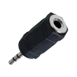 Adaptador P1 Estéreo Macho para J2 Estéreo Fêmea