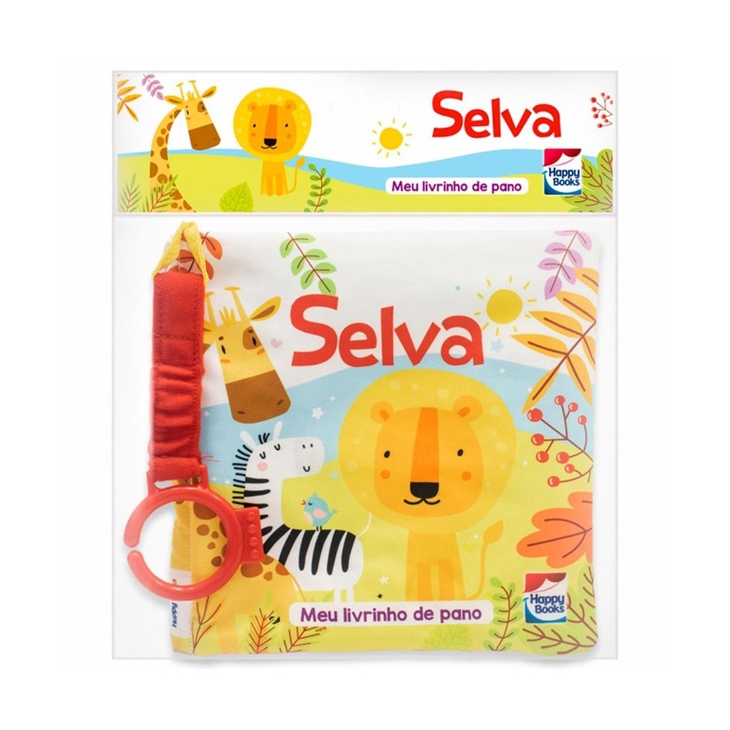 Meu Livrinho de Pano -  Selva - Happy Books