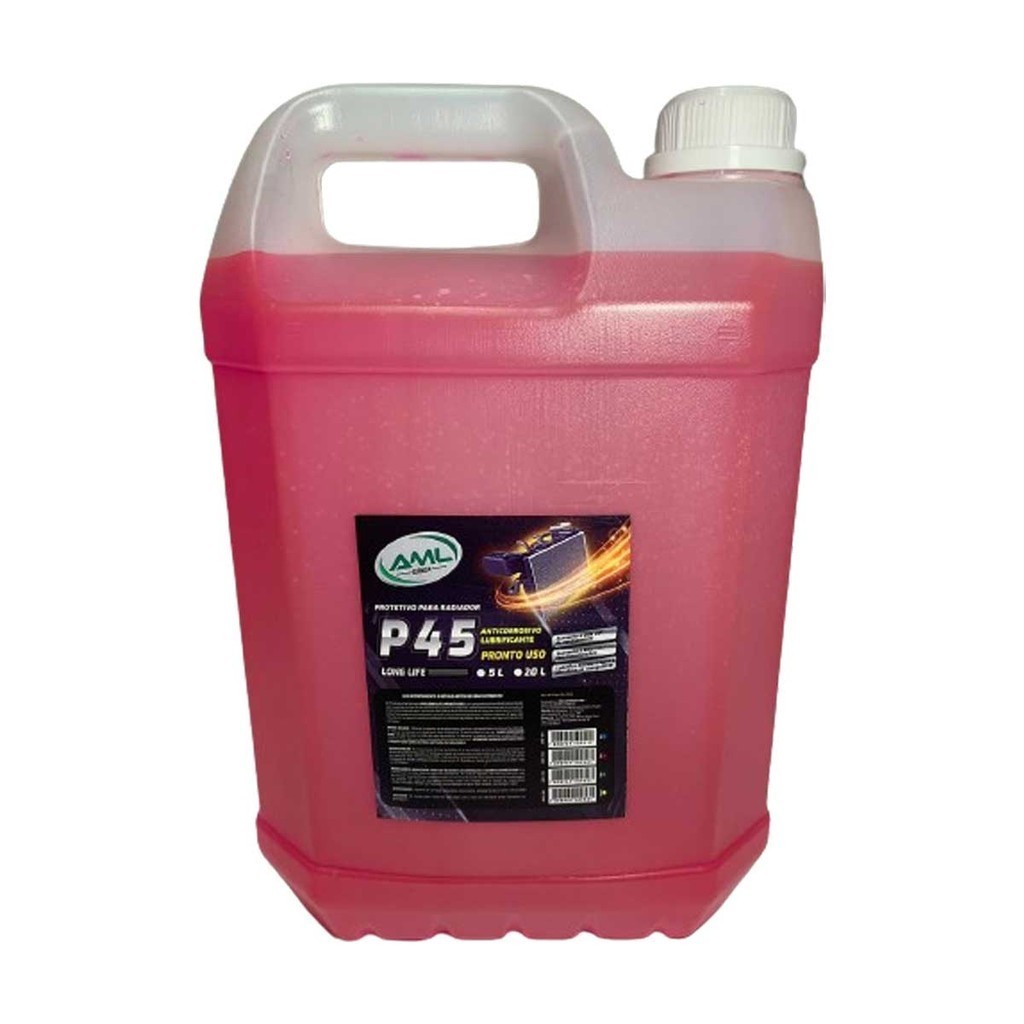 Protetivo para Radiador Pronto Uso P45 AML Química 5 Litros